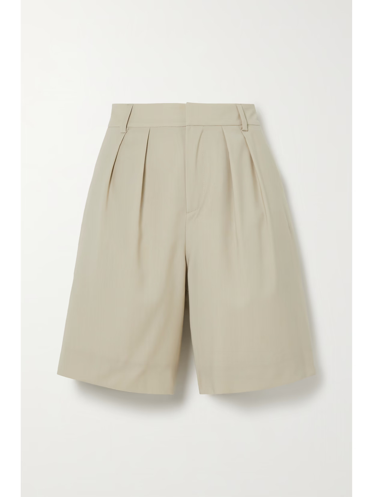 Envelope1976 - Arles Pleated Wool Shorts - Beige | NET-A-PORTER (UK & EU)