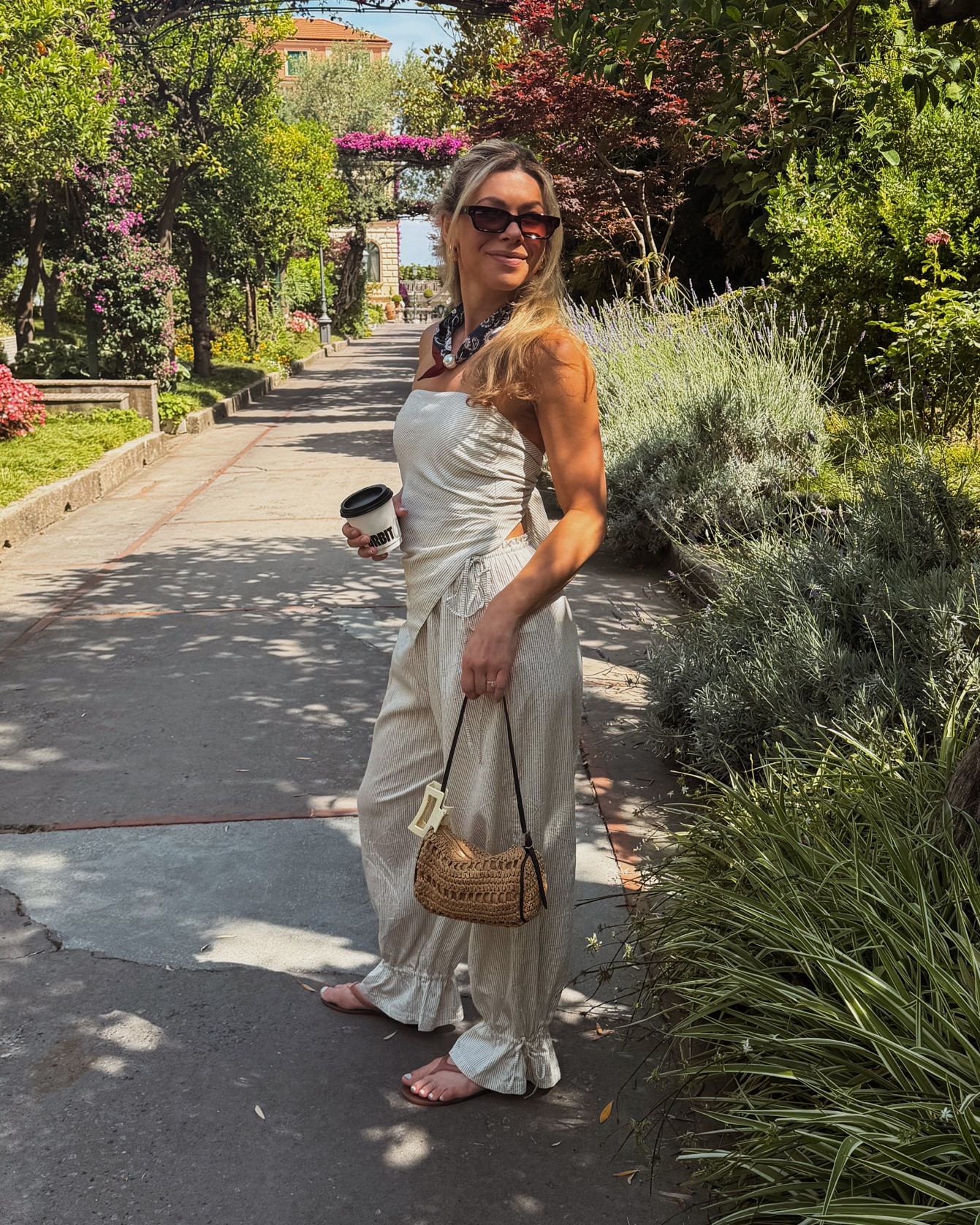 Cute bandana top with matching pants set perfect for Euro summer! So comfy!

#LTKootd #LTKTravel