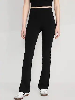 Extra High-Waisted PowerChill Slim Boot-Cut Pants | Old Navy (US)