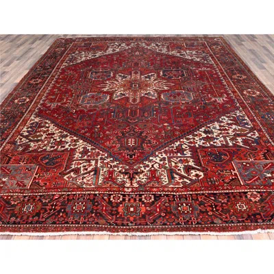 Annaleigh One-of-a-Kind 10'1" X 12'9" 1960s Wool Area Rug Red | Wayfair North America