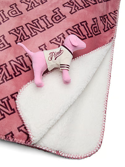 Mini Dog + Cozy Logo Blanket, Print, One Size - Women's Gift Sets - Victoria's Secret | Victoria's Secret (US / CA )