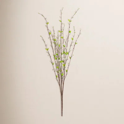 36" Artificial Gray Pussy Willow Bush | Wayfair North America