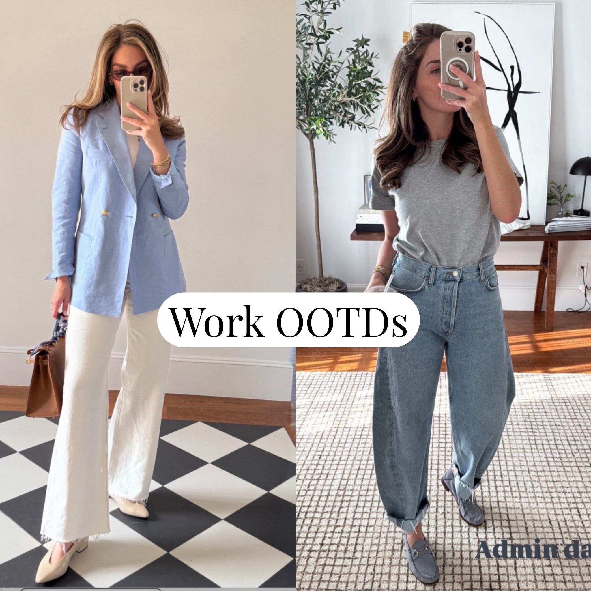 Monday vs Tuesday-Friday! 

#LTKootd #LTKWorkwear