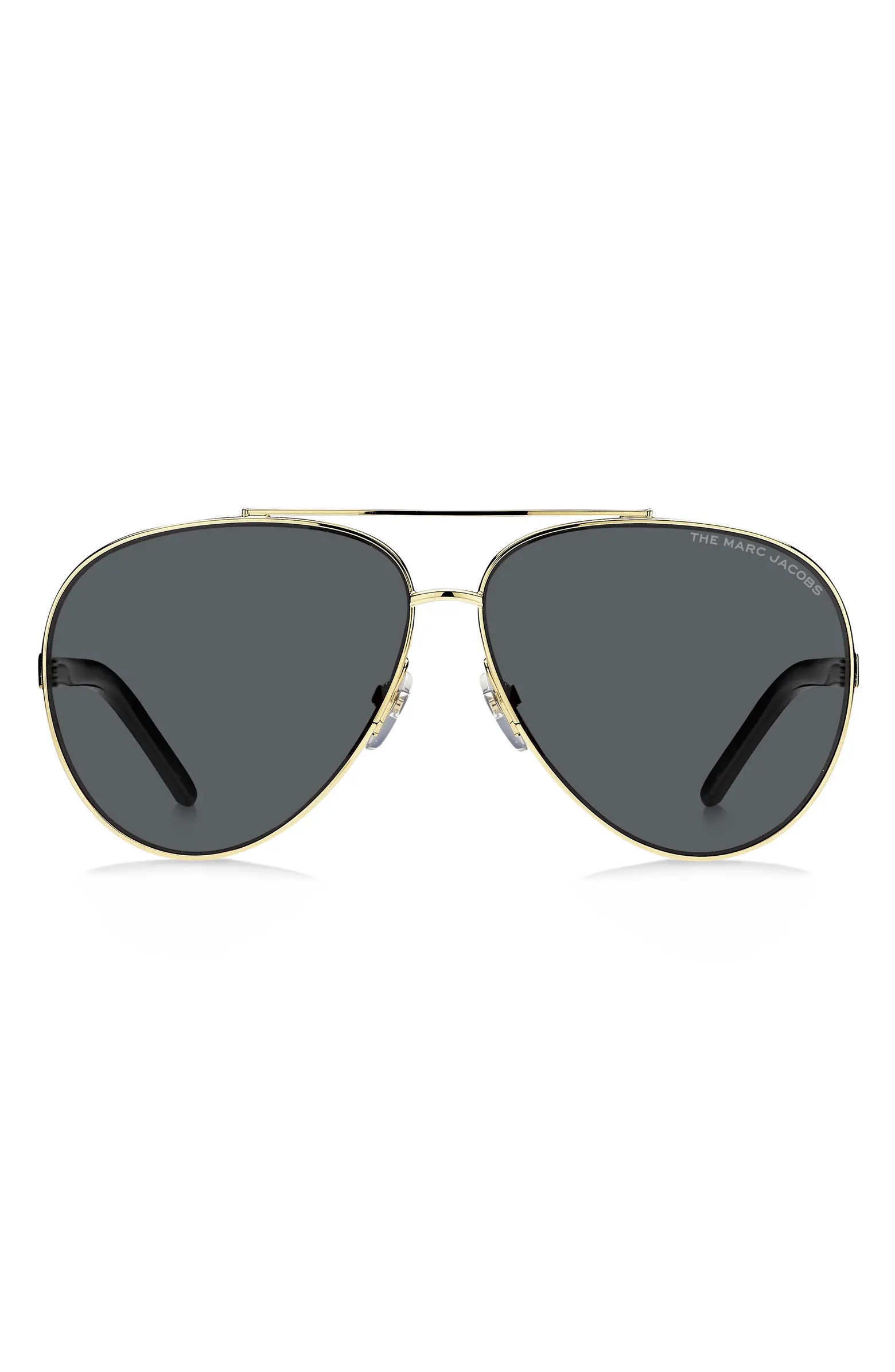 62mm Gradient Oversize Aviator Sunglasses | Nordstrom