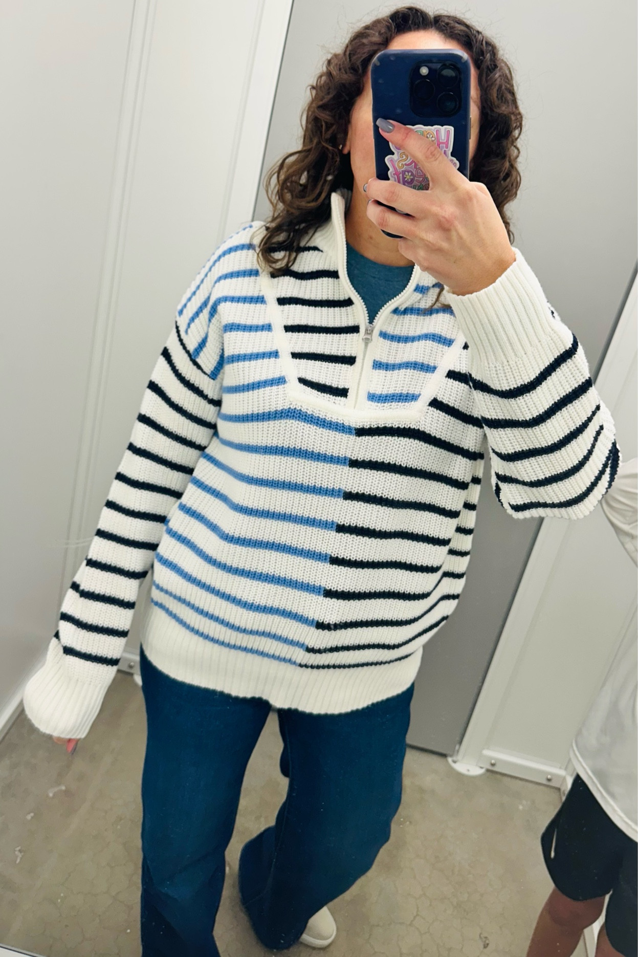 Wow at this Walmart Sweater!!!
I normally wear a small/medium—wearing a large. Size up for a slight oversized look.

Teacher Outfit

#LTKSeasonal #LTKFindsUnder50 #LTKWorkwear
