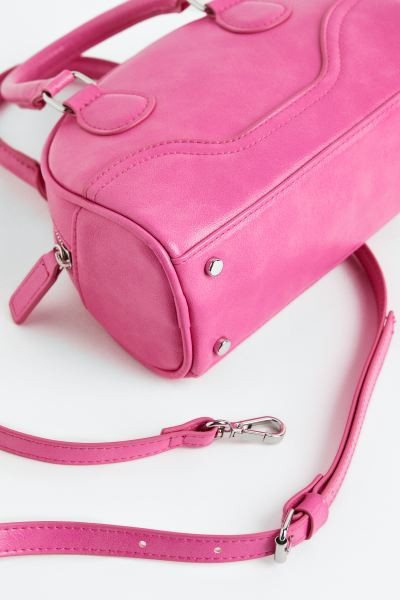 Mini Jacquard-weave Bowling Bag | H&M (US + CA)