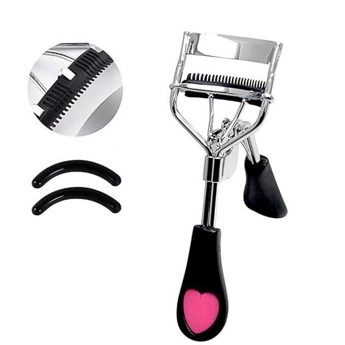 Pinkiou Eyelash Curler With Brush Mascara Muffle False Eyelashes Accessory Best Professional Tool... | Amazon (US)