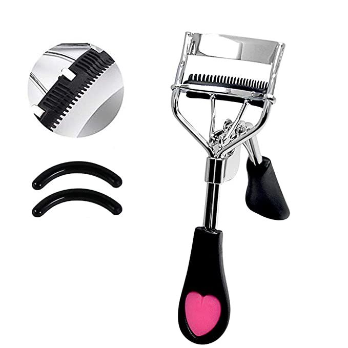 Pinkiou Eyelash Curler With Brush Mascara Muffle False Eyelashes Accessory Best Professional Tool... | Amazon (US)