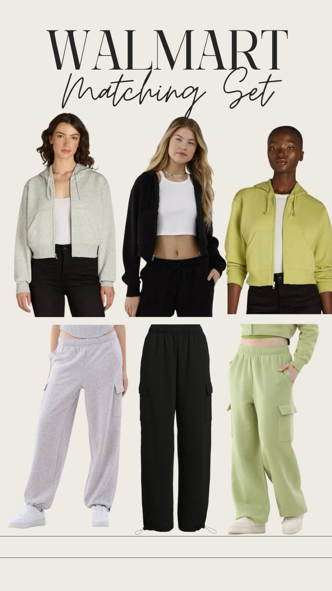 Matching sweat set— I have the top & didn’t realize there are matching sweatpants. Ordering IMMEDIATELY 🔗✨

#LTKFitness #LTKStyleTip #LTKFindsUnder50