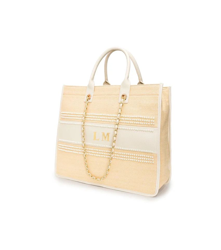 Raffia Pearl Resort Bag | Abbott Lyon