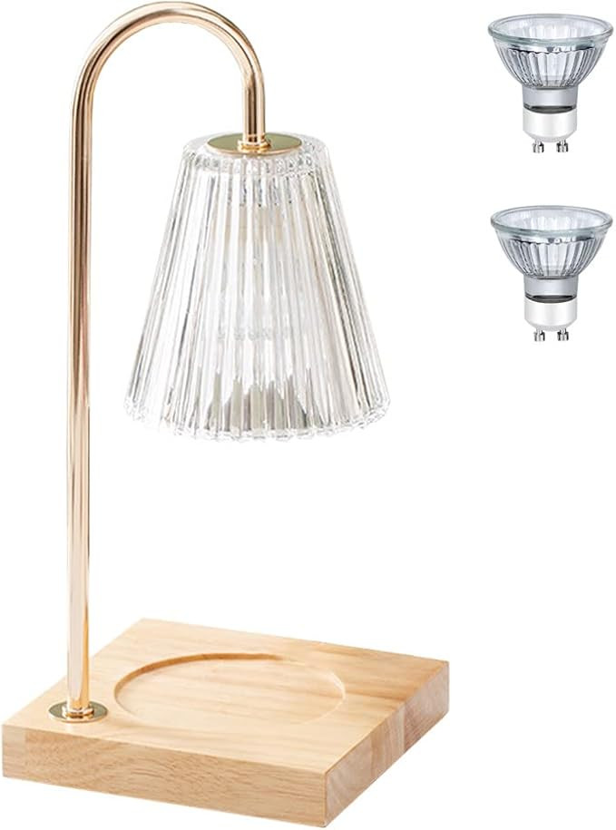 Singring Candle Warmer Lamp Gold Crystal Lamp Top Warmer Adjustable for Wax Melts Compatible with... | Amazon (CA)