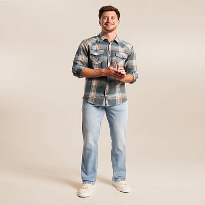 Regular Straight Stretch Jean | Buckle