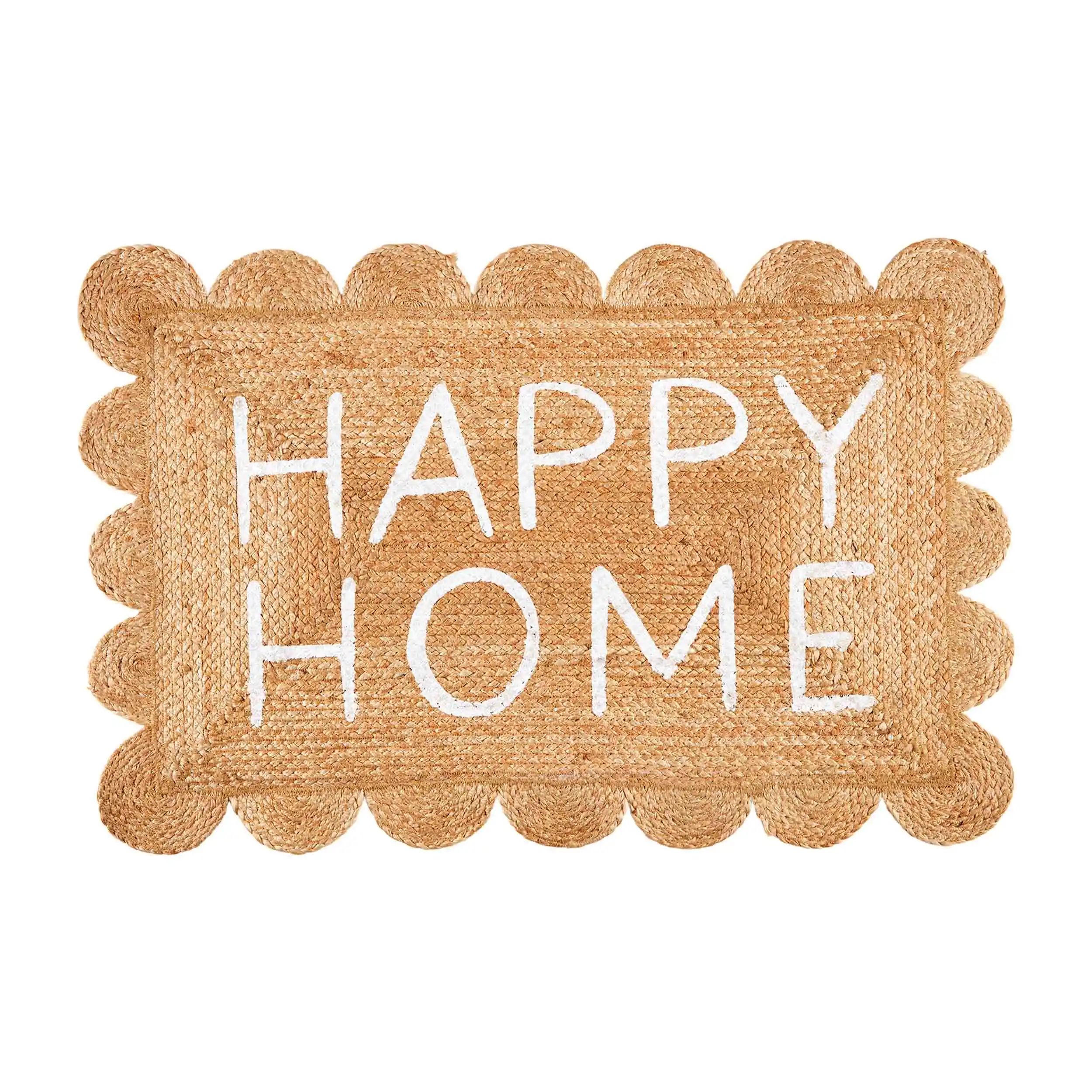 Happy Home Doormat | Mud Pie (US)