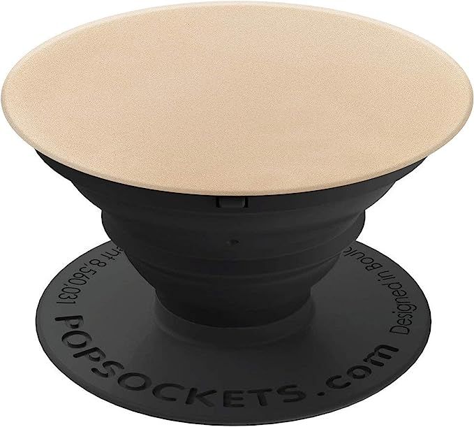 PopSockets: Collapsible Grip & Stand for Phones and Tablets - Aluminum Gold | Amazon (US)