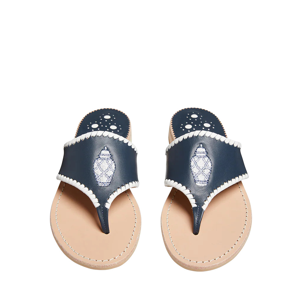Ginger Jar Embroidered Sandal | Jack Rogers