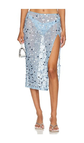 Mirage Skirt in Dusk Blue | Revolve Clothing (Global)