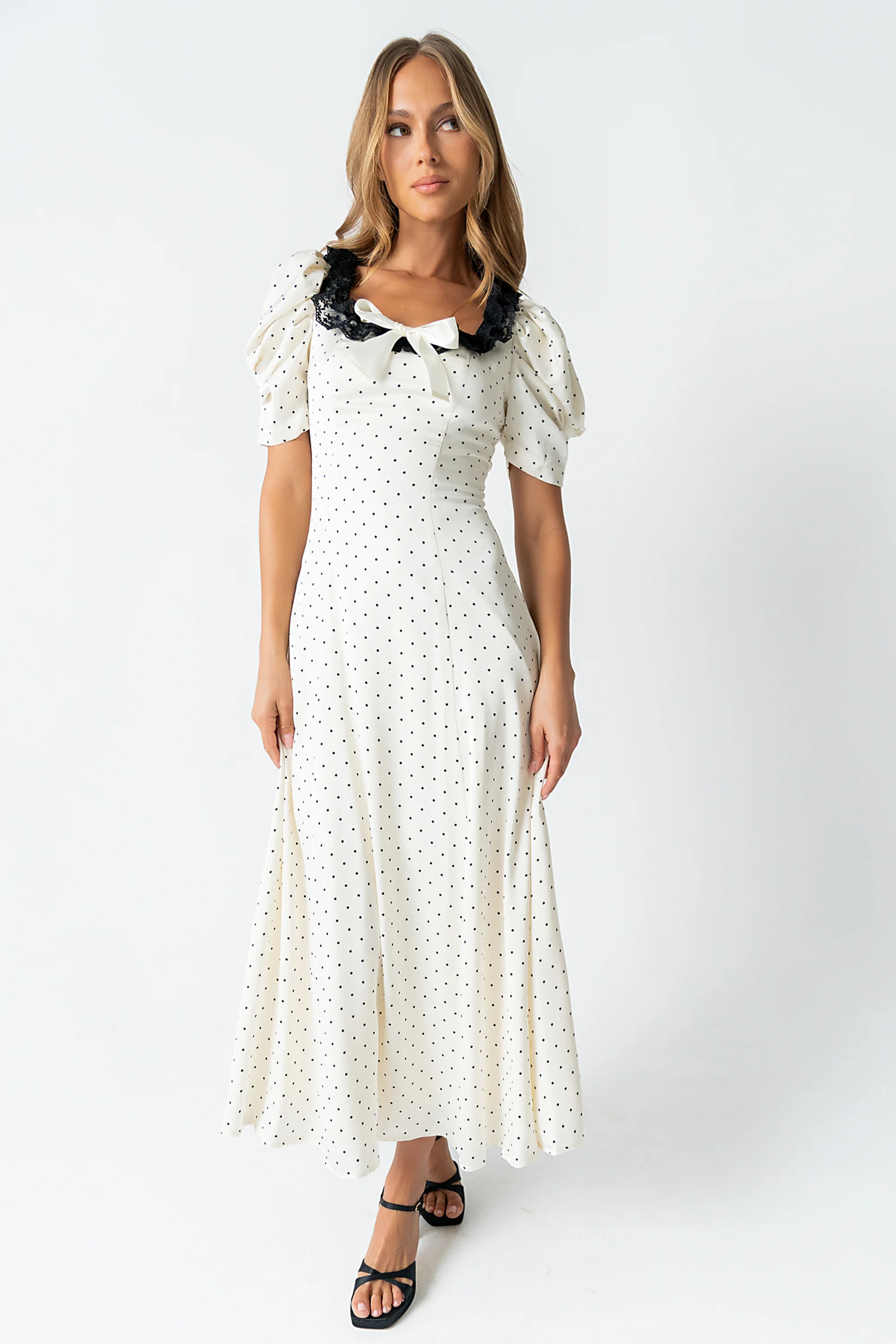 Mckinley Polka Dot Maxi Dress | Böhme US