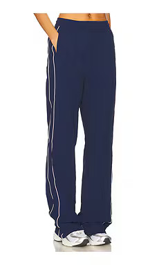 WellBeing + BeingWell Terra Pant in Navy & White from Revolve.com | Revolve Clothing (Global)