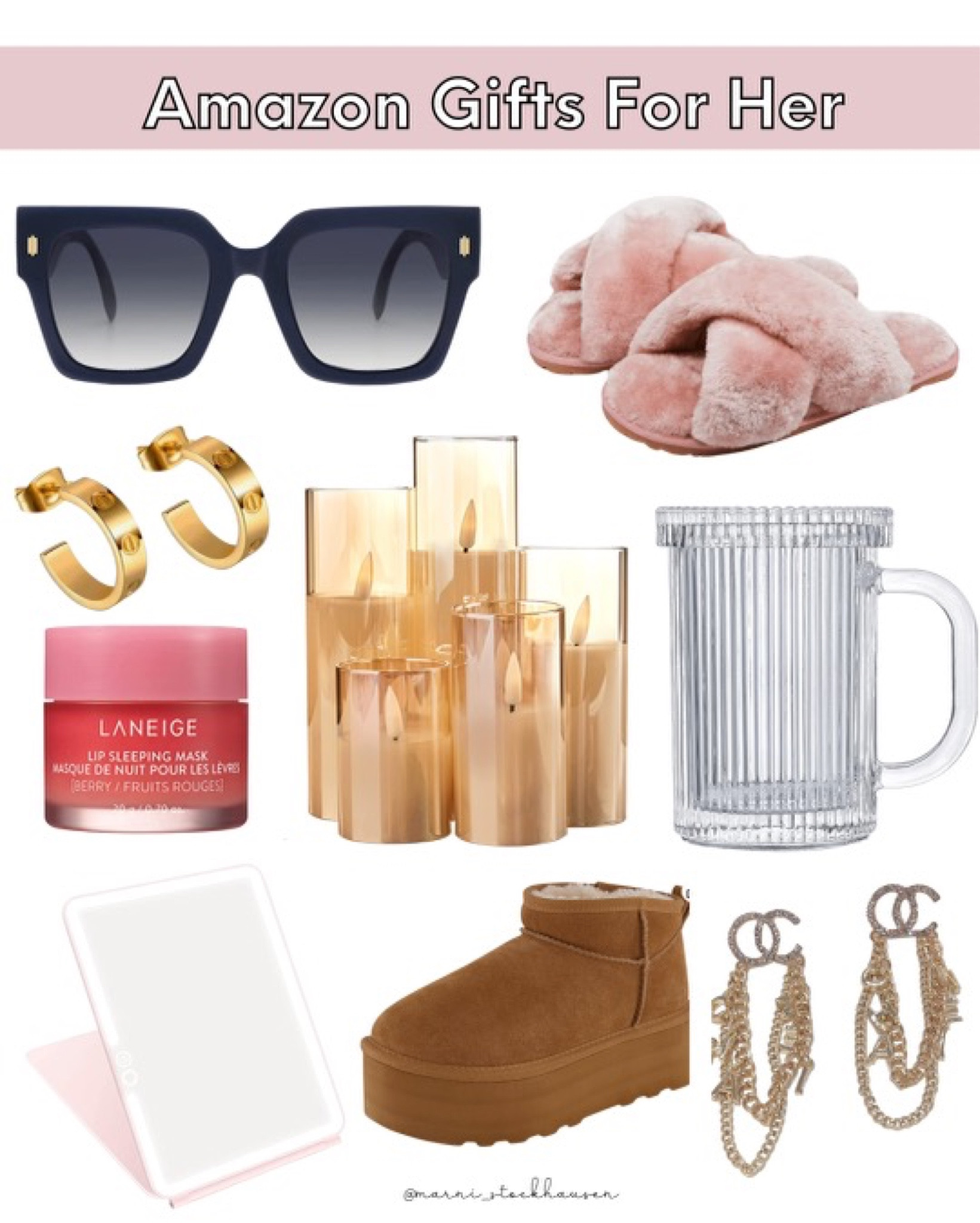 Amazon gifts for her 💕

#amazongiftguide
#amazonfinds
#amazondeals
#founditonamazon
#amazonfavorites

#LTKGiftGuide #LTKstyletip #LTKHoliday