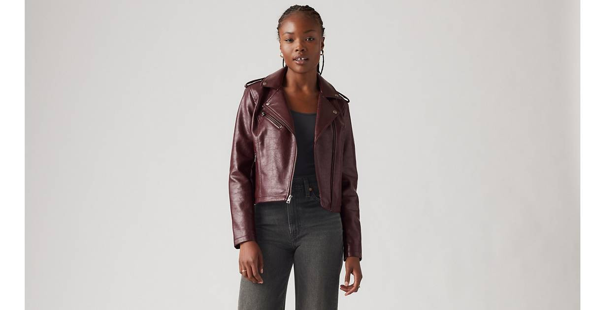 Faux Leather Moto Jacket | Levi's US