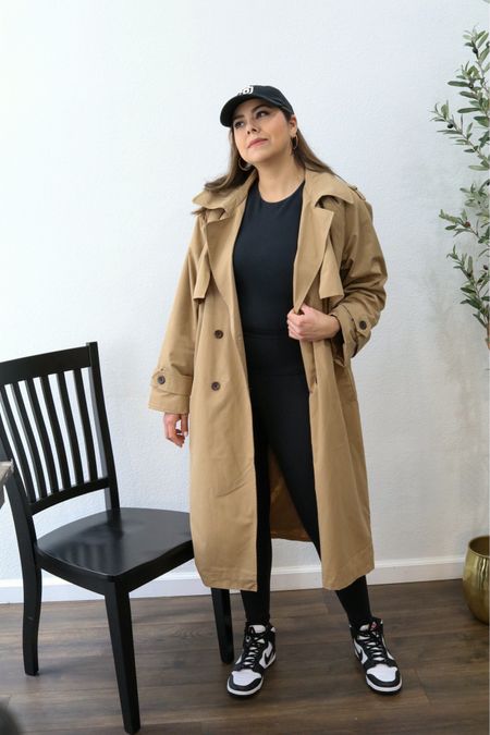 casual trench coat outfit with dunks

#LTKSeasonal #LTKstyletip #LTKmidsize
