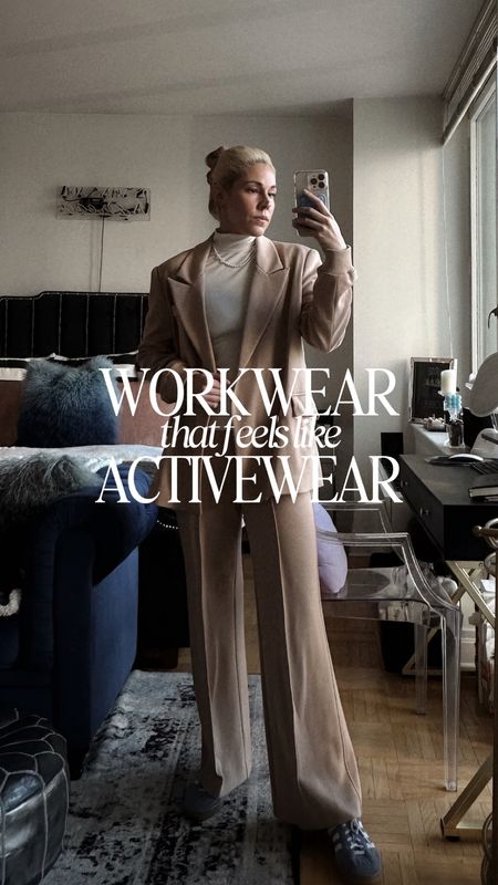 WORKWEAR THAT FEELS LIKE YOUR FAVORITE LOUNGEWEAR BUT LOOKS LIKE OFFICE ATTIRE

these items wash and wear with no wrinkles, even traveling making it perfect for business trips or eliminating dry cleaning completely.

#LTKStyleTip #LTKWorkwear