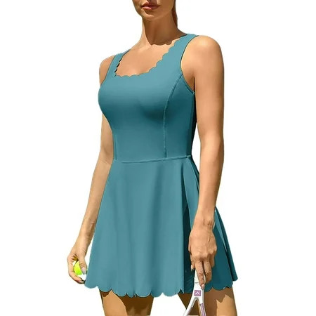 ATTRACO Women s Sports Dress Tennis Skirt Shorts Fitness Golf Skirt Pocket | Walmart (US)