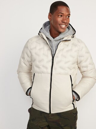 Water-Resistant Packable Hooded Puffer Jacket for Men | Old Navy (US)