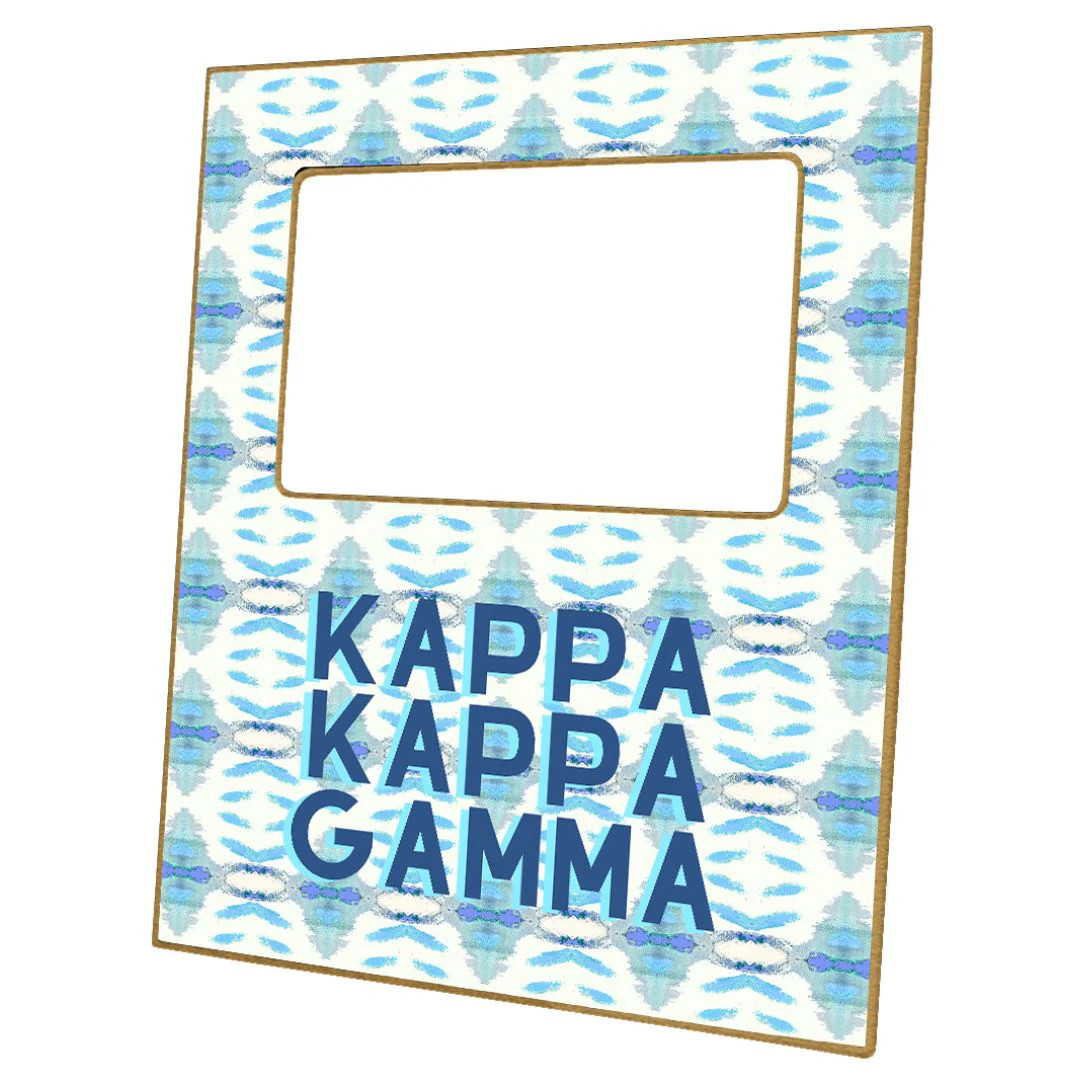 Kappa Kappa Gamma 4" x 6" Picture Frame | Laura Park Designs