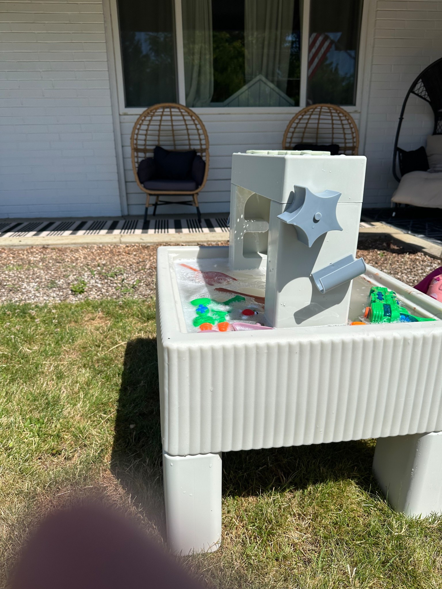 Aesthetic water table kids neutral summer toddlers outside 

#LTKFamily #LTKKids #LTKHome