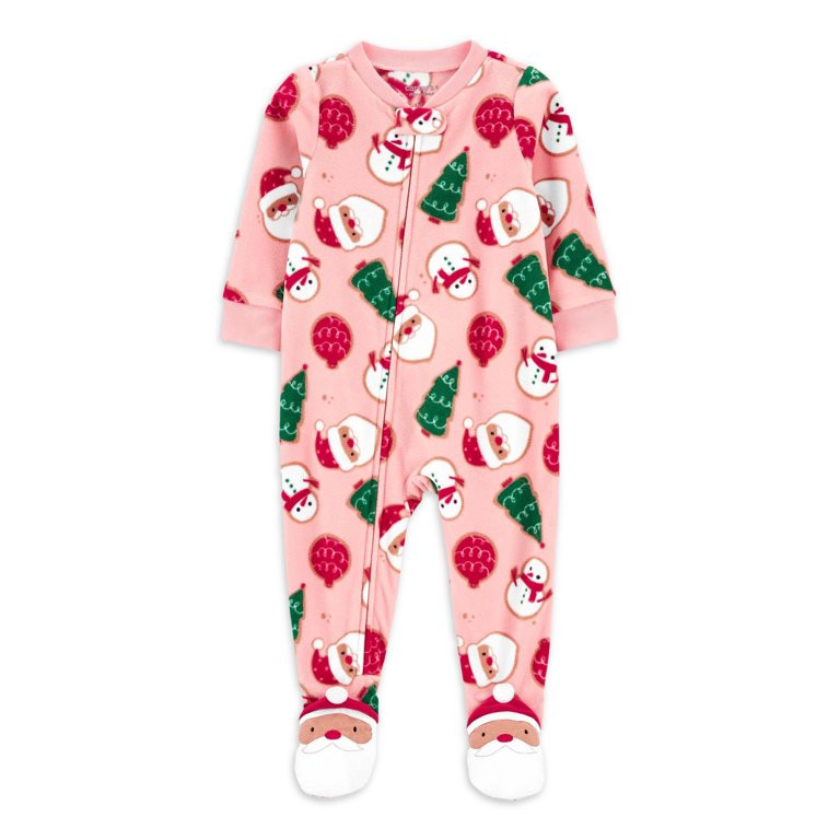 Carter's Child of Mine Toddler Christmas One-Piece Pajamas, Sizes 12M-5T - Walmart.com | Walmart (US)