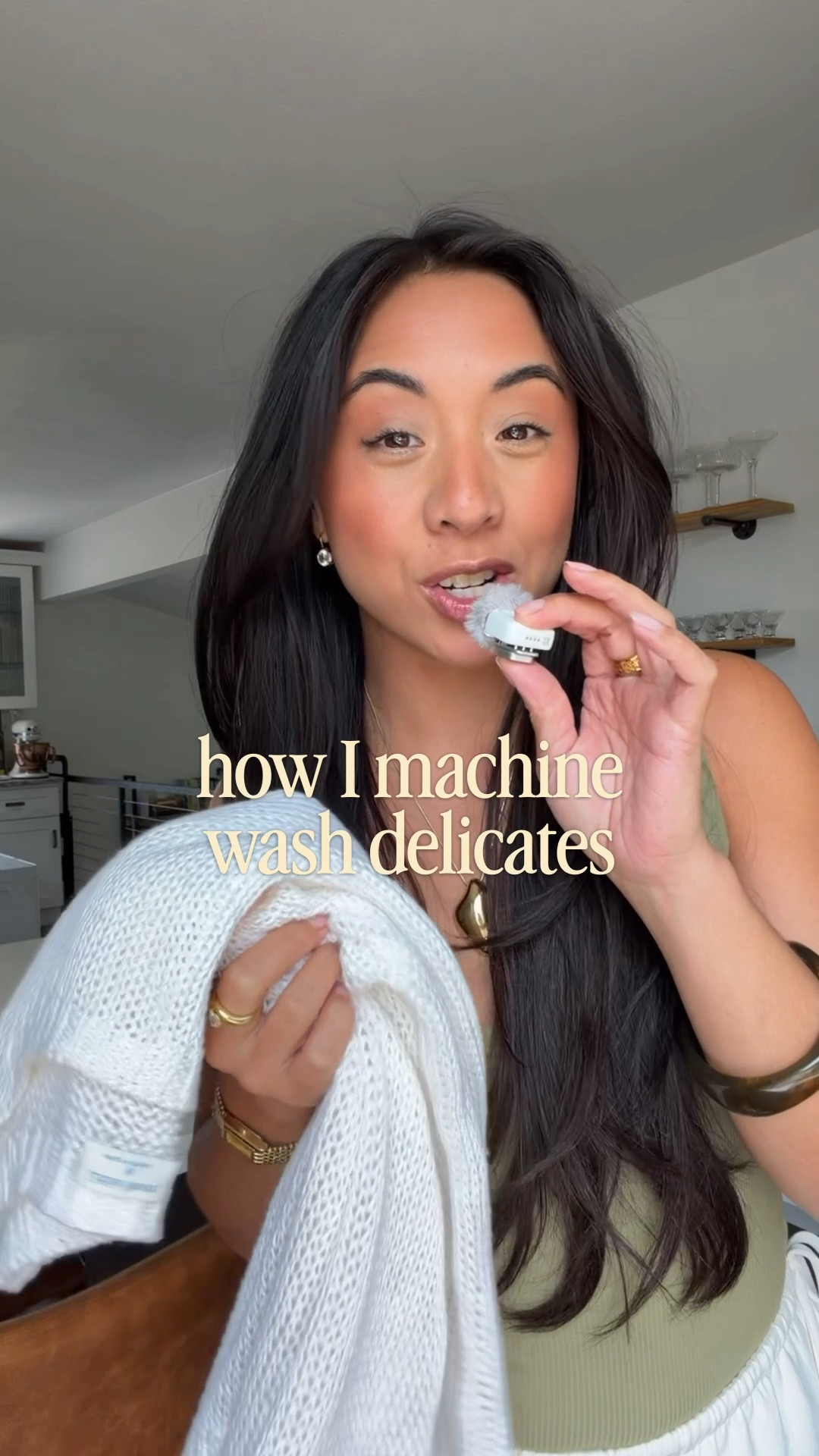How I wash my cashmere, linen, and silk clothes

#LTKHome #LTKootd