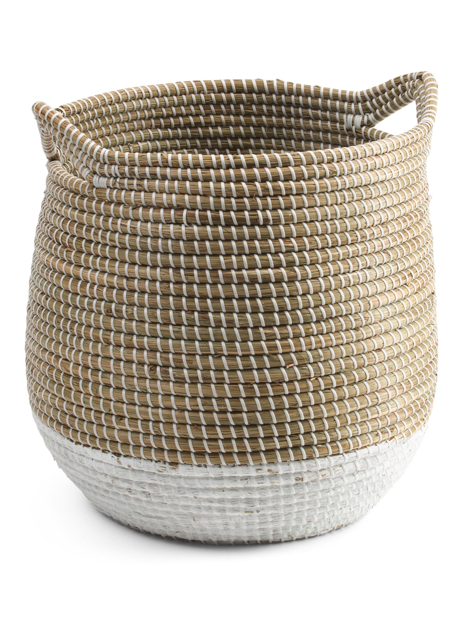 Medium Seagrass Storage Basket With Handles | Office & Storage | Marshalls | Marshalls