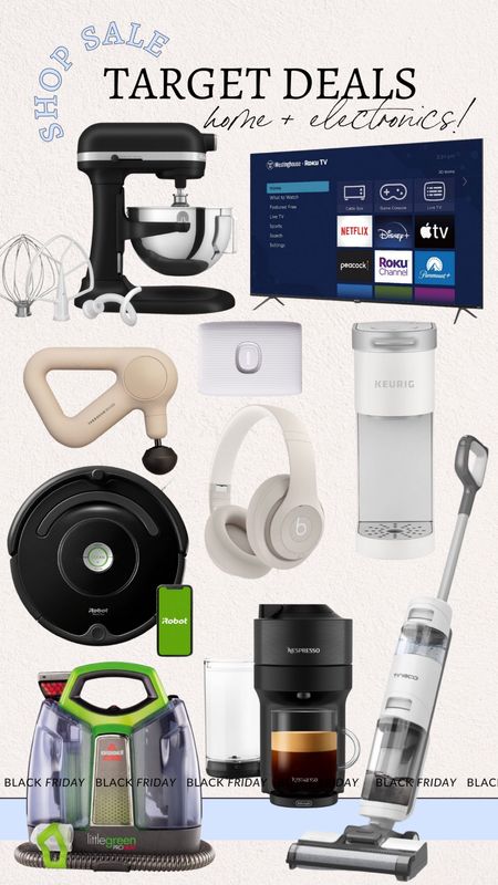 Target home + electronic top deals!

#LTKGiftGuide #LTKCyberWeek #LTKsalealert