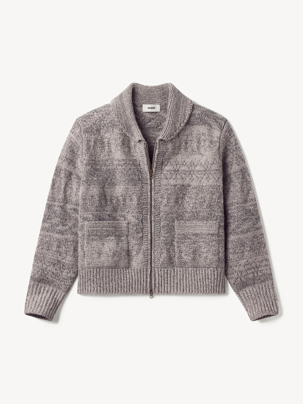 Grey Feather Heritage Wool Shawl Cardigan - Buck Mason- Modern American Classics | Buck Mason