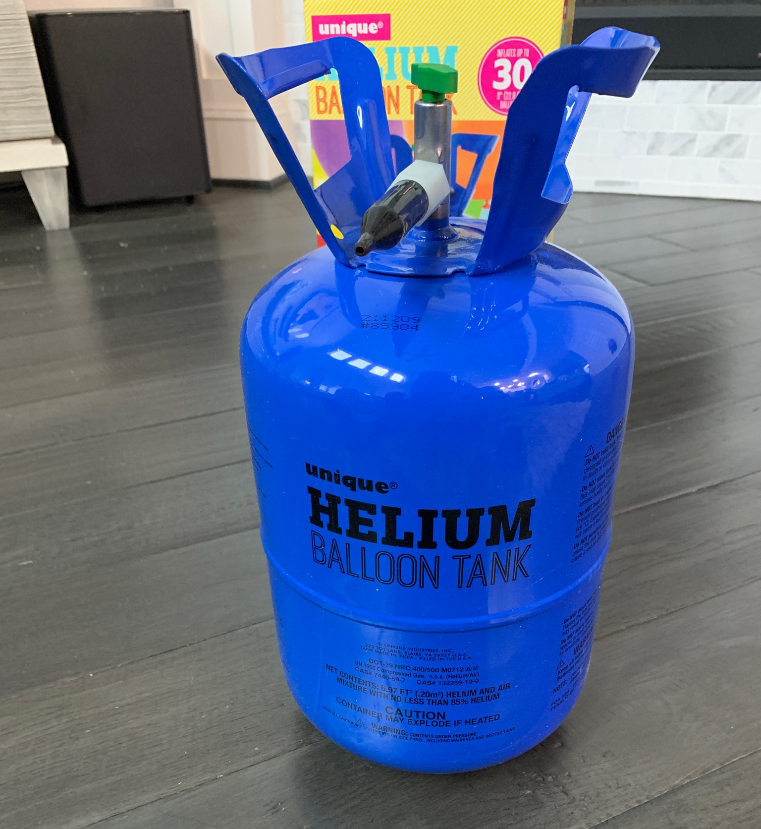 Hosting a party and you have balloons to blow up? Do it yourself with your own Helium tank. So easy to use. #Heliumtank #Balloons #Parties #Kiddos #MomLife 

#LTKkids #LTKhome