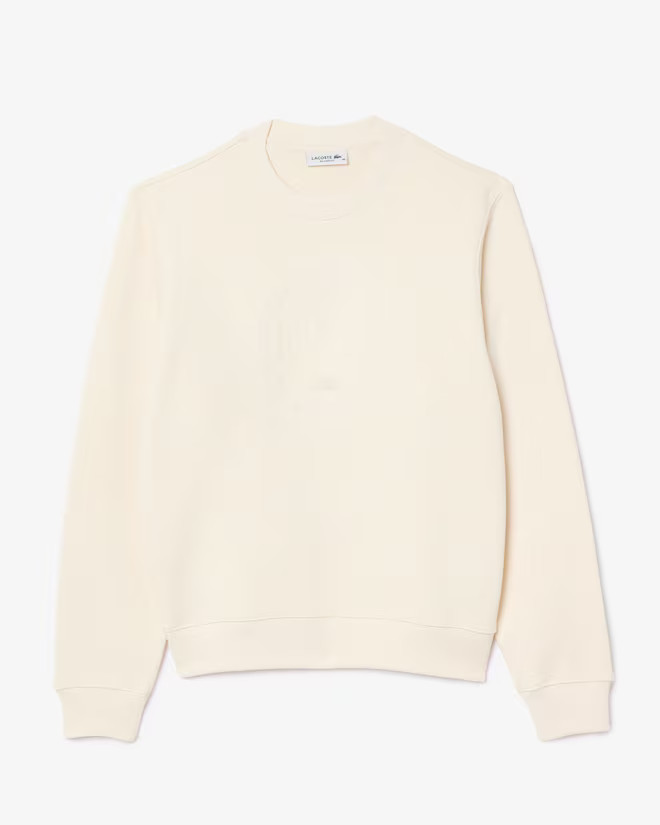 Women's Embroidered Fleece Sweatshirt | Lacoste (US)