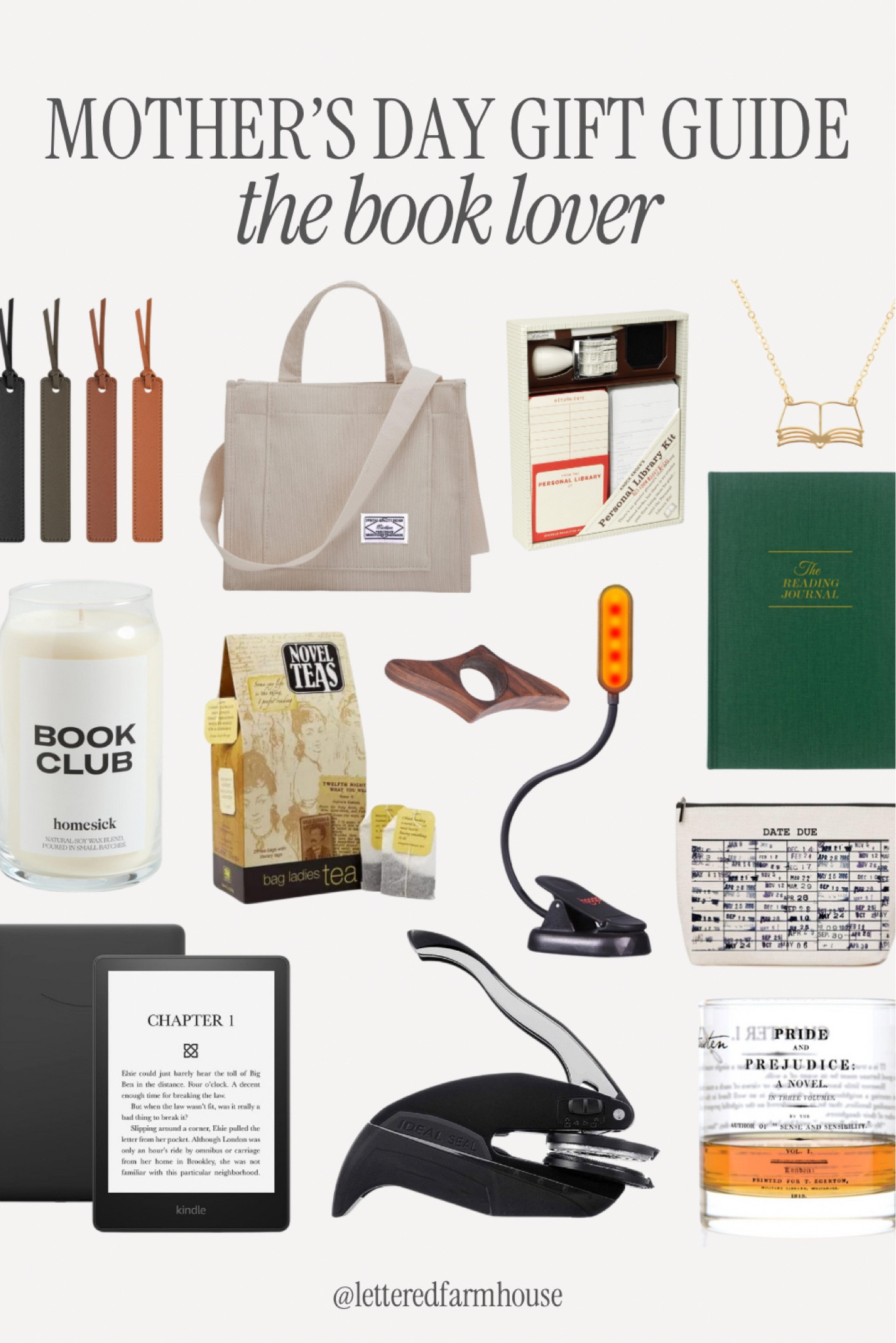 Must-Haves for Book Lovers: Gift Ideas from Amazon

Celebrate love for books with our curated collection of book lovers gifts from Amazon. From cozy reading lights to stylish library book bags, discover the perfect present for the bibliophile in your life. Delight her with thoughtful bookmarks, upgrade her reading experience with a Kindle Paperwhite, and more. Show your appreciation with these handpicked gifts tailored for the literary-minded mom.


#founditonamazon #amazonhome #amazonfinds Mother’s Day gift ideas, mothers day gift baskets, Mother’s Day gifts for friends, Mother’s Day gift guide, Mother’s Day gift ideas for grandmas, gifts to mom from daughter, gifts for mother in law, gifts for book worm, bibliophile gift 

Follow my shop @LetteredFarmhouse on the @shop.LTK app to shop this post and get my exclusive app-only content!

#liketkit #LTKover40 #LTKfindsunder50
@shop.ltk
https://liketk.it/4CDiQ

#LTKhome #LTKfindsunder100 #LTKbeauty

Follow my shop @LetteredFarmhouse on the @shop.LTK app to shop this post and get my exclusive app-only content!

#liketkit #LTKGiftGuide
@shop.ltk
https://liketk.it/4DgR1

#LTKGiftGuide #LTKHoliday 

Comment SHOP below to receive a DM with the link to shop this post on my LTK ⬇ https://liketk.it/4Ve36 #ltkover40

#LTKFindsUnder50 #LTKTravel #LTKItBag