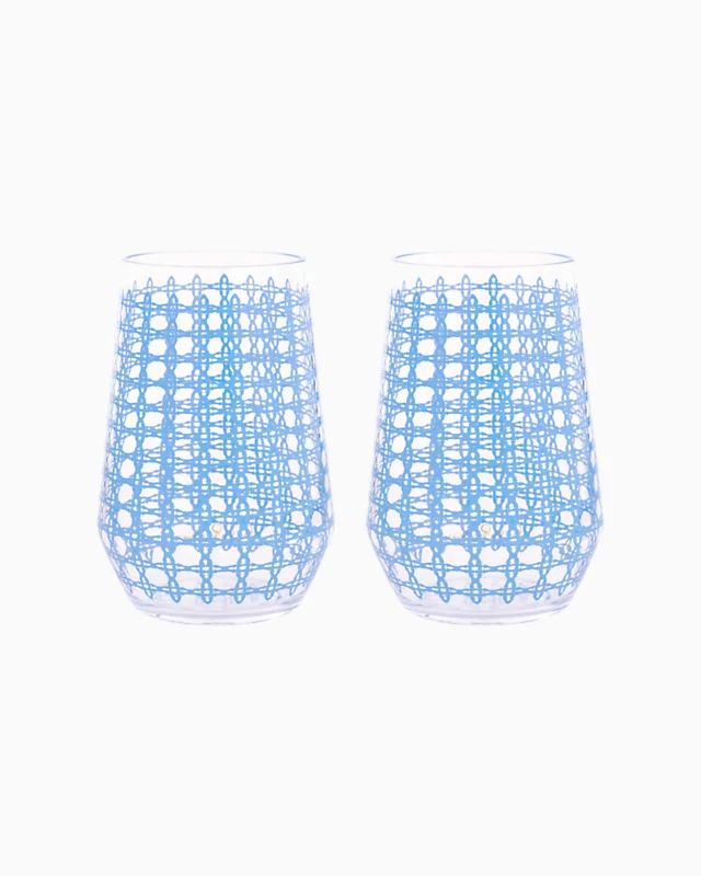Acrylic Wine Glass Set | Lilly Pulitzer
