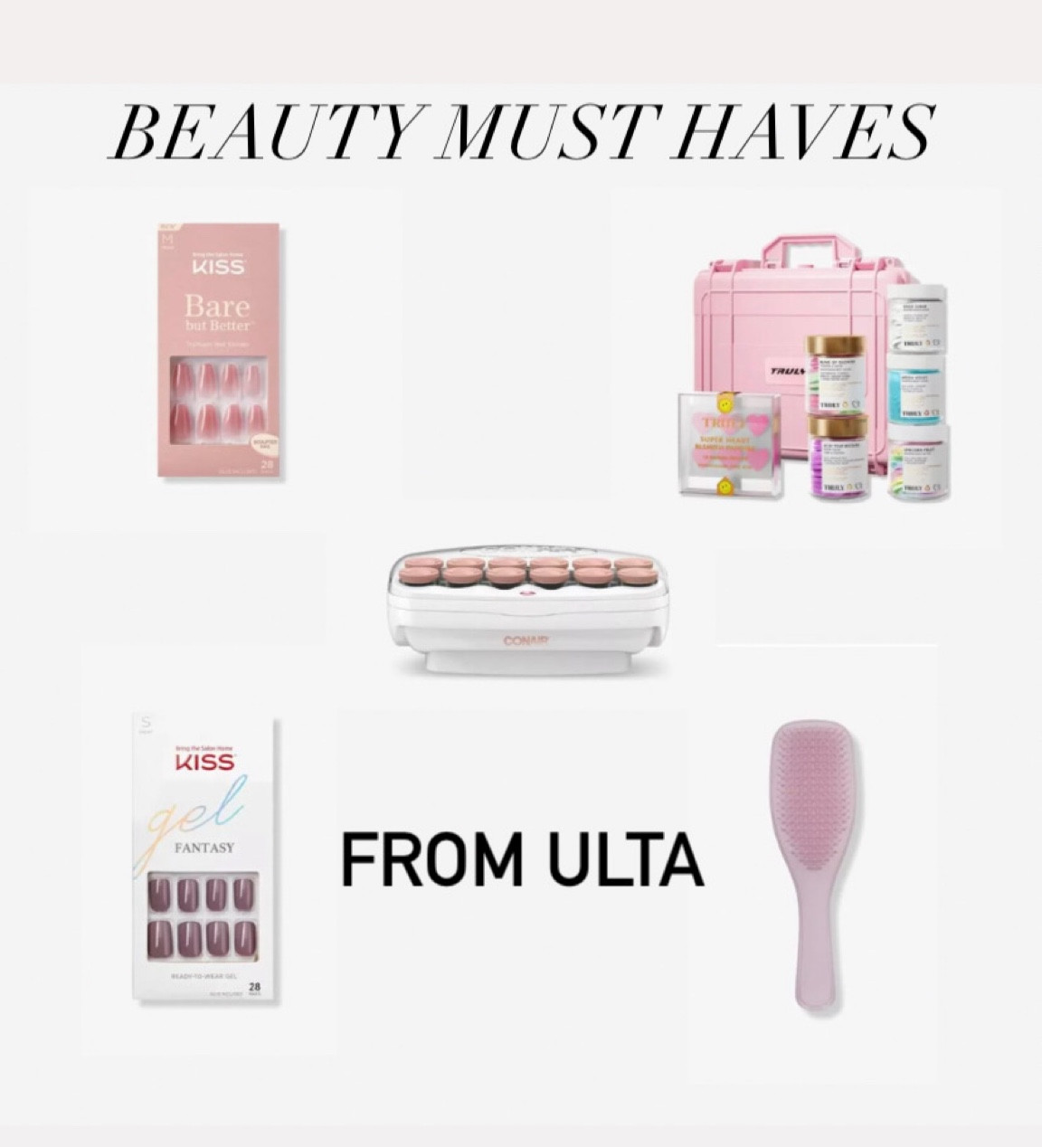 Beauty must haves. Nails. Hair. Skin care. Beauty hacks. Self care. Get ready with me. My beauty mist haves. Ulta 

#LTKhome #LTKbeauty #LTKGiftGuide