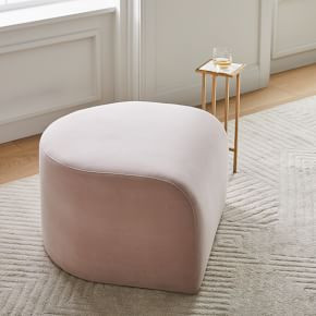 Tilly Ottoman - Medium | West Elm (US)