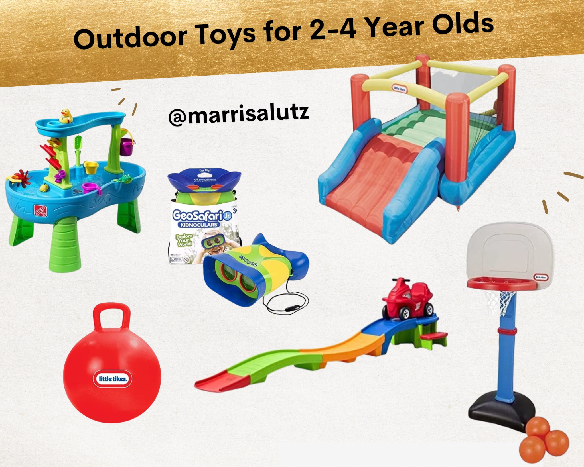Perfect outdoor toys for 2-4 year olds, gifts for toddler, gifts for kids, gift guide, #dealoftheday #giftsunder25 #affordablegifts #giftsforkids #giftsforbabies #giftsfortoddlers #giftguide #holidaygiftguide #play #outsidetoys #watertable #bouncehouse #giftsunder100

#LTKunder100 #LTKHoliday #LTKkids