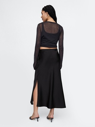 Satin Maxi Skirt | Gap (CA)