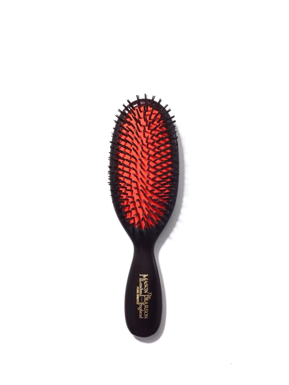 Pocket Boar Bristle Hairbrush | Violet Grey