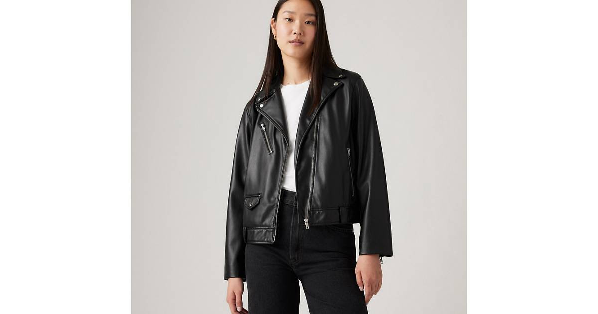Kendal Moto Jacket - Black | Levi's® US | Levi's US