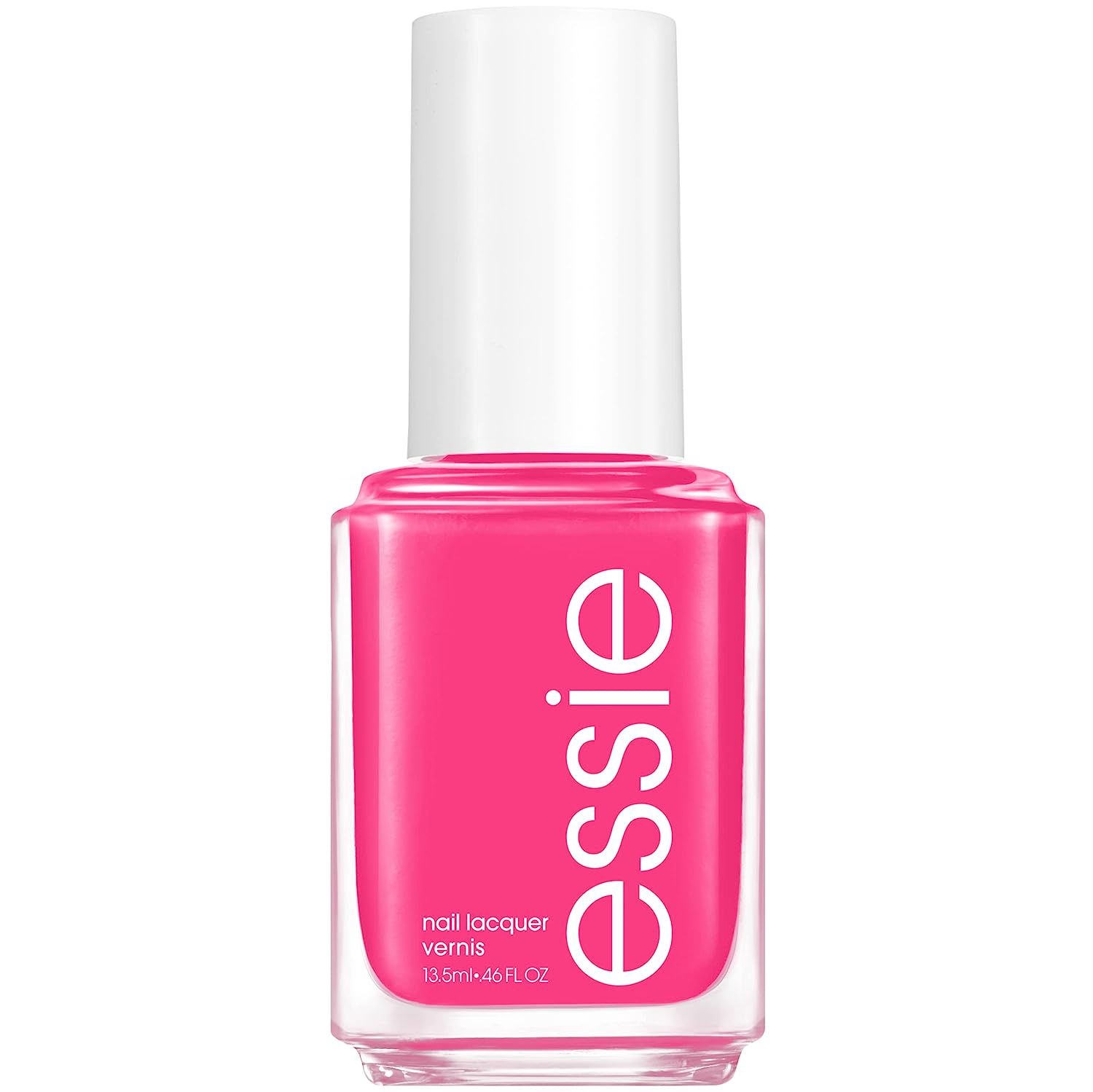 essie Salon-Quality Nail Polish, 8-Free Vegan, Hot Pink, Mod Square, 0.46 fl oz | Amazon (US)