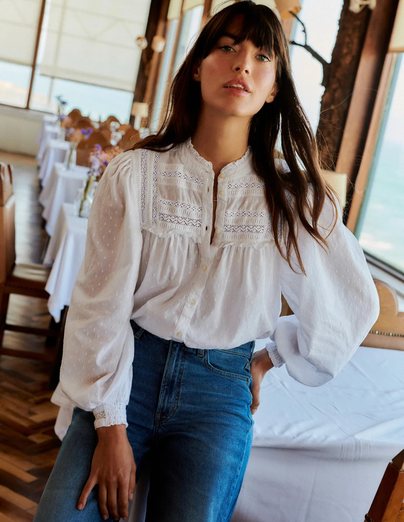 Fabric Interest Top | Boden (US)