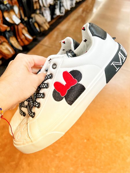 Minnie Mouse sneakers at Walmart for women ❤️ perfect for you disney world vacation! 

#LTKtravel #LTKshoecrush #LTKfamily