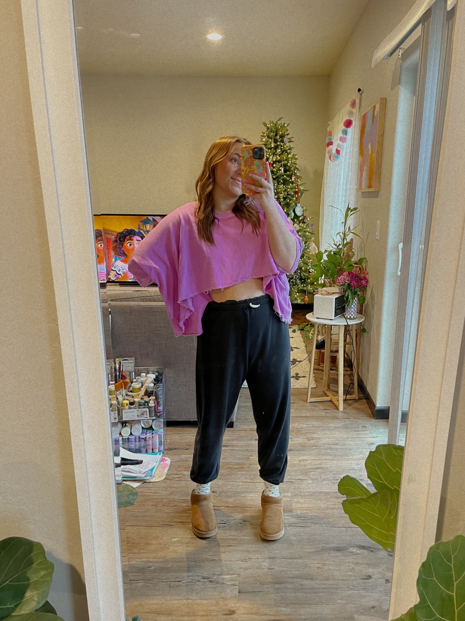 Cozy comfy outfit
Lazy day
Ugh ultra mini
Sweatpants 
Slouchy style midsize


#LTKSeasonal #LTKunder50 #LTKunder100