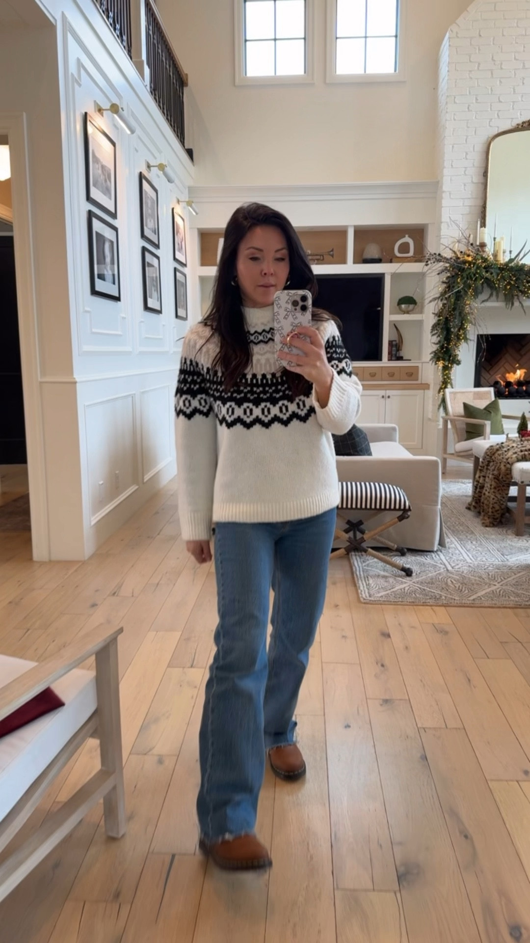 Target sweater on repeat this Holiday season. And my favorite, most asked about Abercrombie  jeans are on major sale in lots of different washes! 

#LTKSaleAlert #LTKHoliday #LTKFindsUnder50